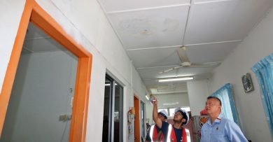林木街沉香河提升工程 因二因素  延迟施工
