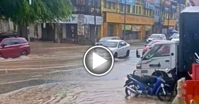 不在治水工程范围 端姑安达路又发生水灾