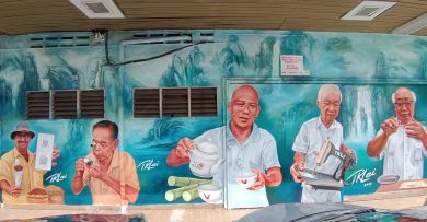 森州人头条｜老匠人成壁画人物 民众赞画功 简直一模一样
