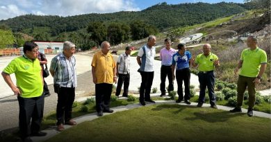 访马口泷江义山  淡边普罗士邦福利协会  探讨骨灰塔计划