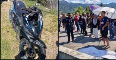 四驱车换车道没打灯 摩哆撞上  女骑士亡