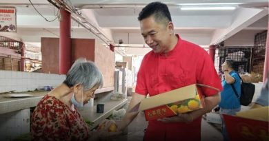 张聒翔27日派乐龄援助金 1445长者受惠