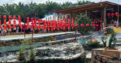 解决电供 增添装饰 金光寺闪亮迎新年