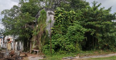 荒屋三度起火  居民提心吊胆