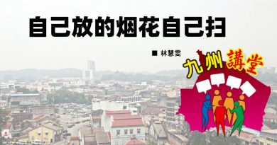 林慧雯：自己放的烟花自己扫