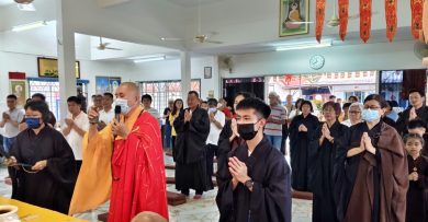 文丁普觉精舍浴佛法会  逾200人同沾法喜