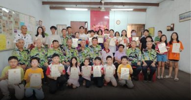 鼓励学子向学　 日叻务福建会馆奖励44会员子女