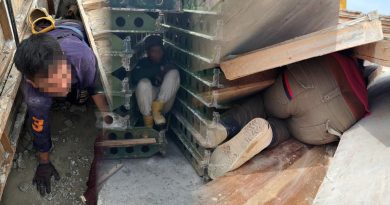 外劳工地“躲猫猫” 避取缔20尺高台跃下