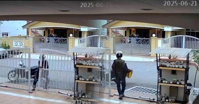 男子徒手拆住家电动门 只为偷石油气桶