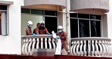 公寓度假村8楼坠下 妙龄女子 伤重身亡
