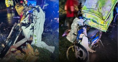轿车失控撞摩哆酿连环车祸　 2摩哆骑士当场丧命