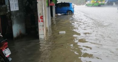 清晨大雨 排水不及 淡边普罗士邦淹了