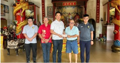 马口巴都峇加老观音堂 获张聒翔拨RM5000推动社区活动