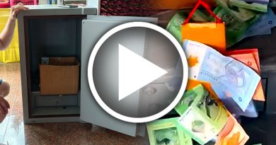 狡猾窃贼使出“黏钞”大招 盗神庙香油钱