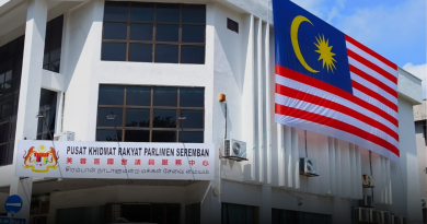 哗！好大面国旗  陆兆福芙蓉服务中心成焦点