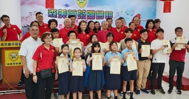 何育举建议森茶阳修章 允会员孙辈申请奖励金