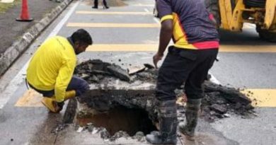 森州人头条｜免扩大坍塌噬人 36小时抢修校前路洞