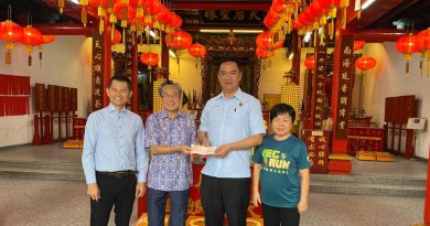 森海南会馆获州政府1万拨款 资助天后宫维修发展