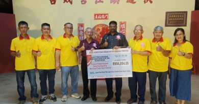 淡边镇江宫55周年庆 倪可敏森政府拨款逾9万