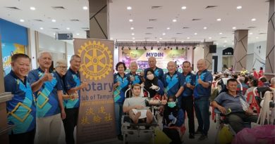 淡边扶轮社活动 吴世飞捐血成焦点