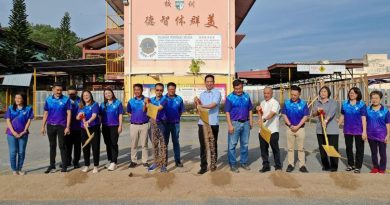 马口华小有盖活动中心动工 料年底竣工为师生遮风挡雨