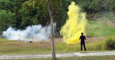 天然气输送管爆炸？ 住宅区演习逼真